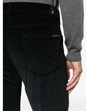 7 For All Mankind Slimmy tapered-leg jeans - Blue - サムネイル5