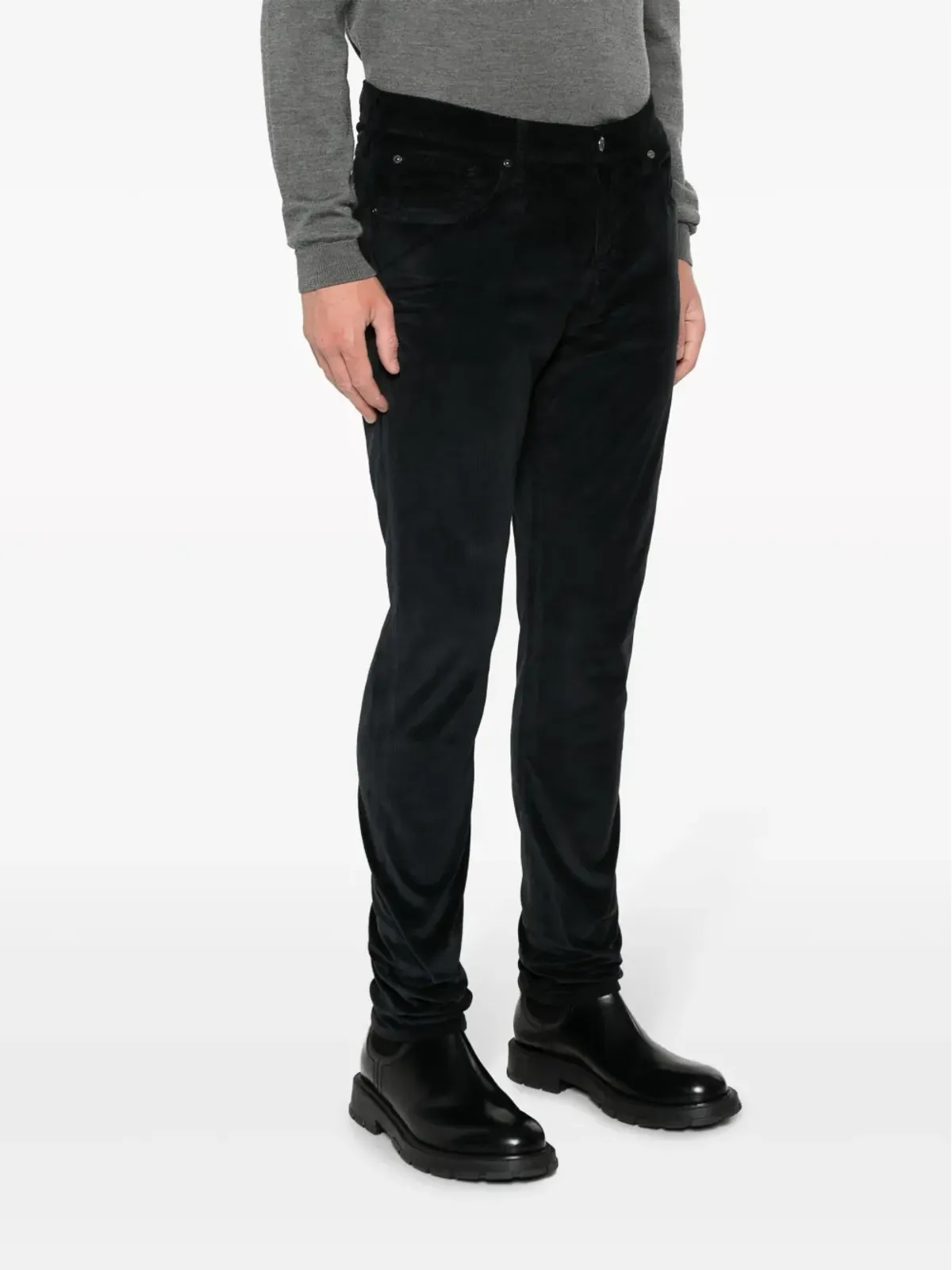 7 For All Mankind Slimmy tapered-leg jeans - Blue - 画像3