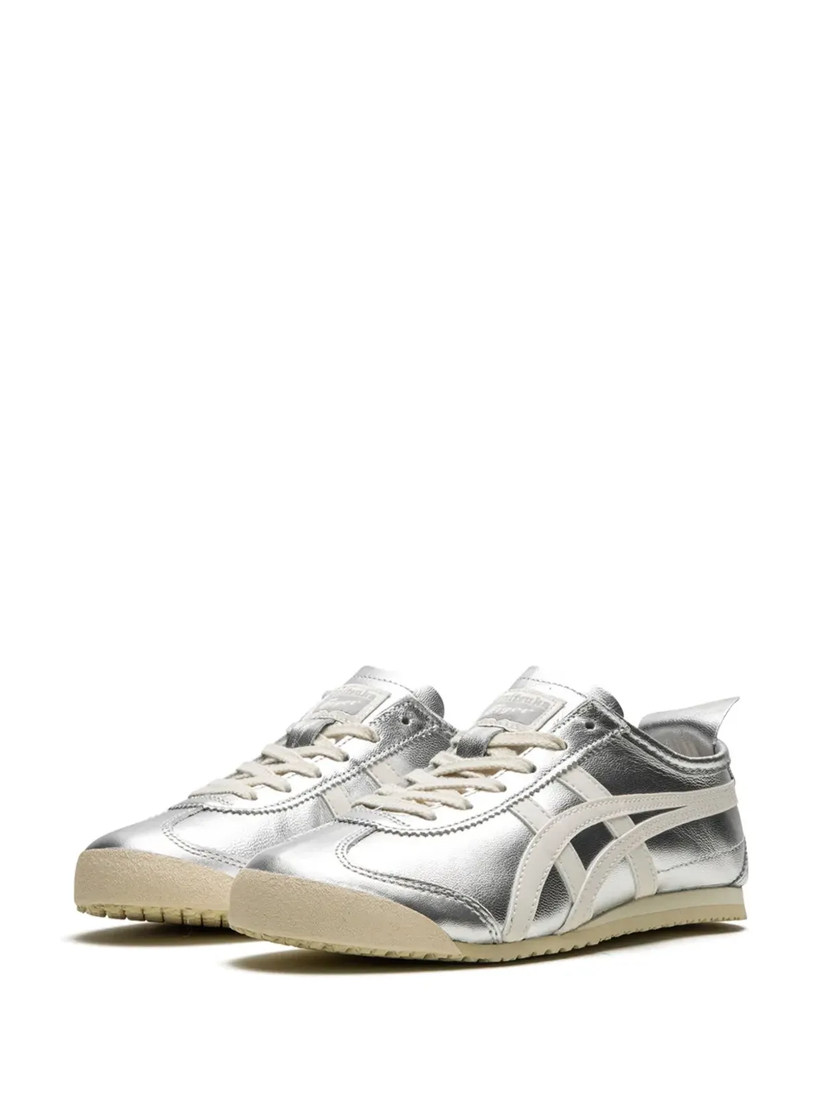Onitsuka Tiger Mexico 66 シルバー/オフホワイト スニーカー - 画像4
