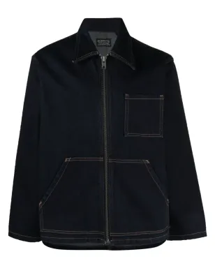 Levi's コントラストステッチ ジップアップ デニムジャケット - サムネイル1