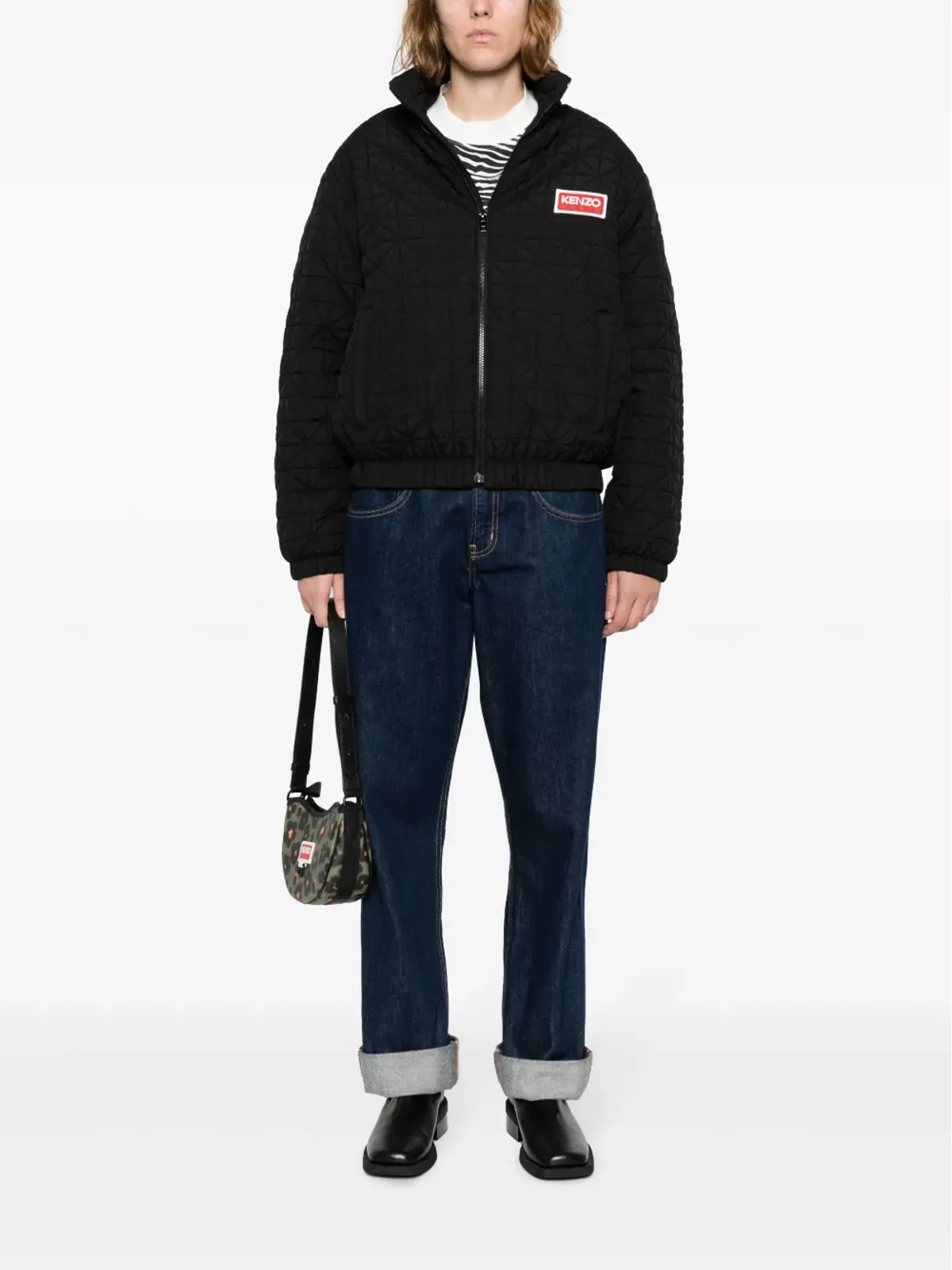 Kenzo サシコステッチ ダウンジャケット - 画像2