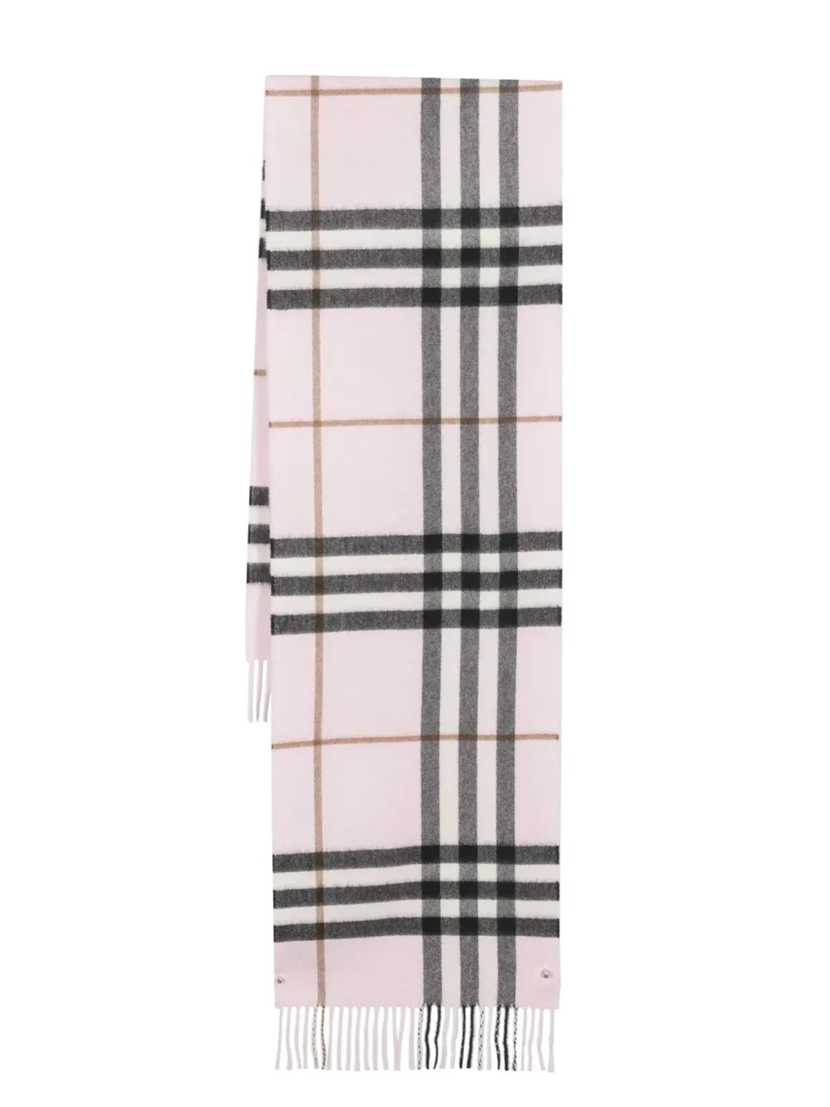 Burberry チェック柄カシミヤスカーフ - 画像1
