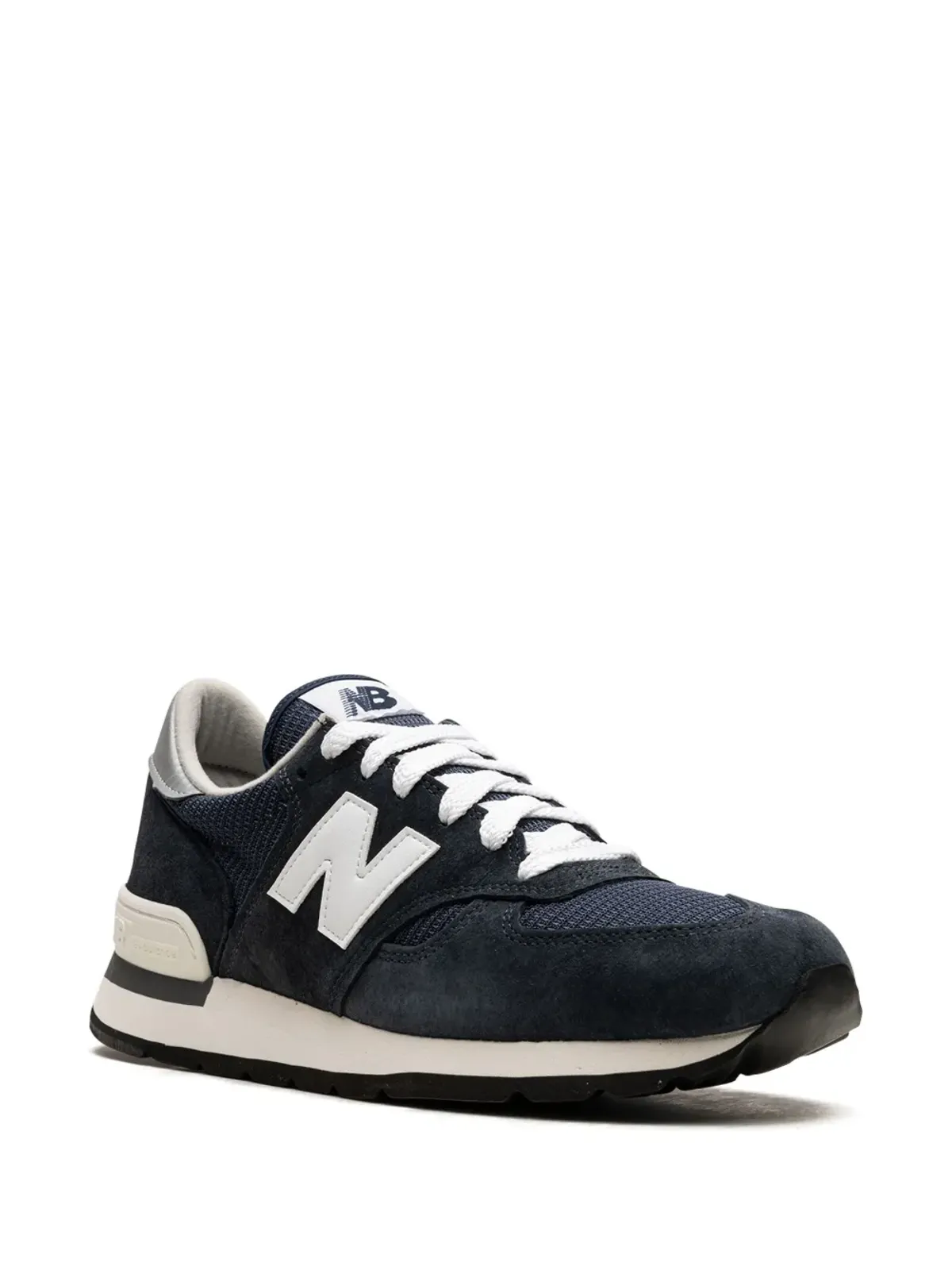 New Balance 990 v1 ネイビー/ホワイト スニーカー - 画像2