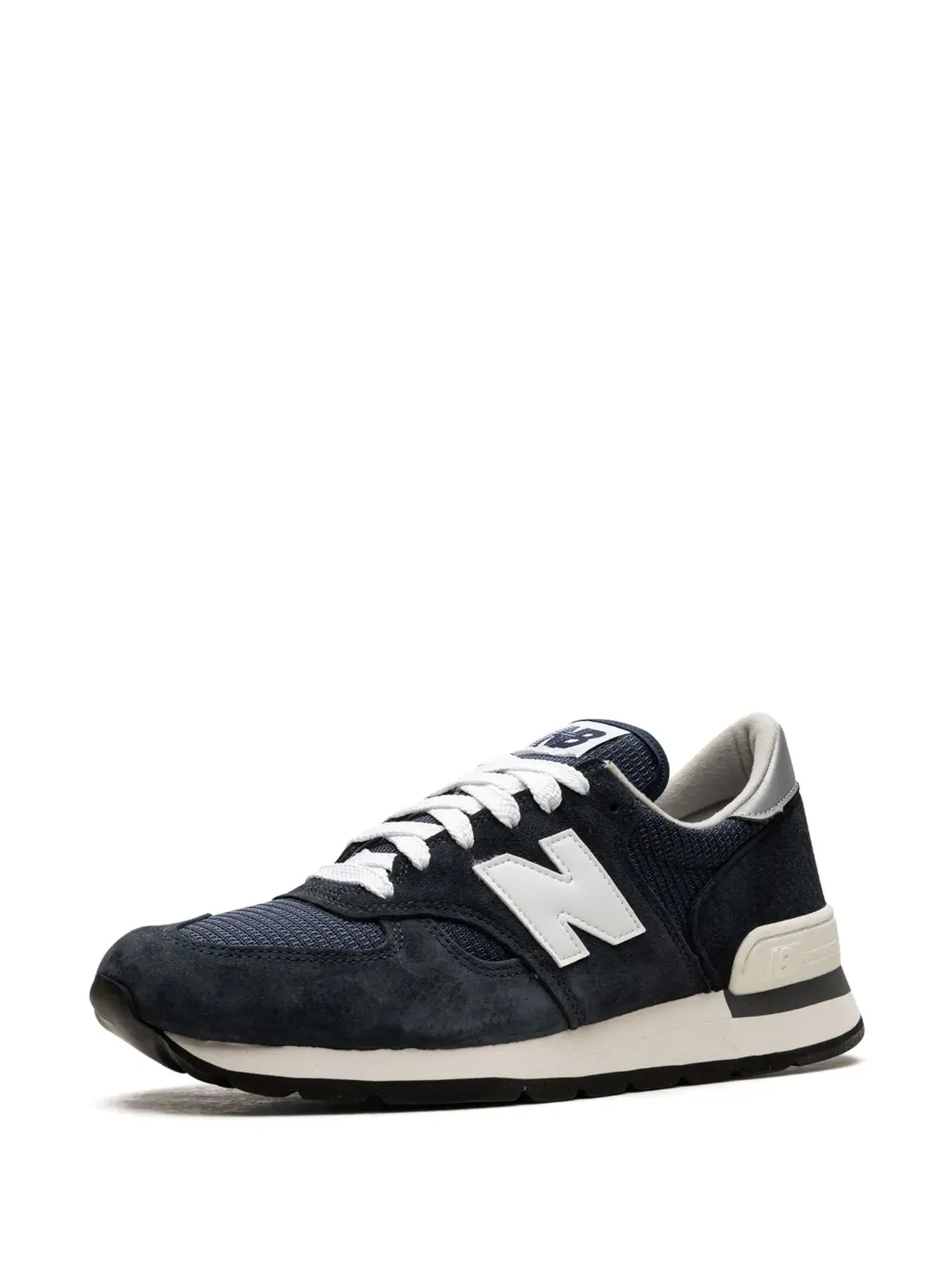 New Balance 990 v1 ネイビー/ホワイト スニーカー - 画像3