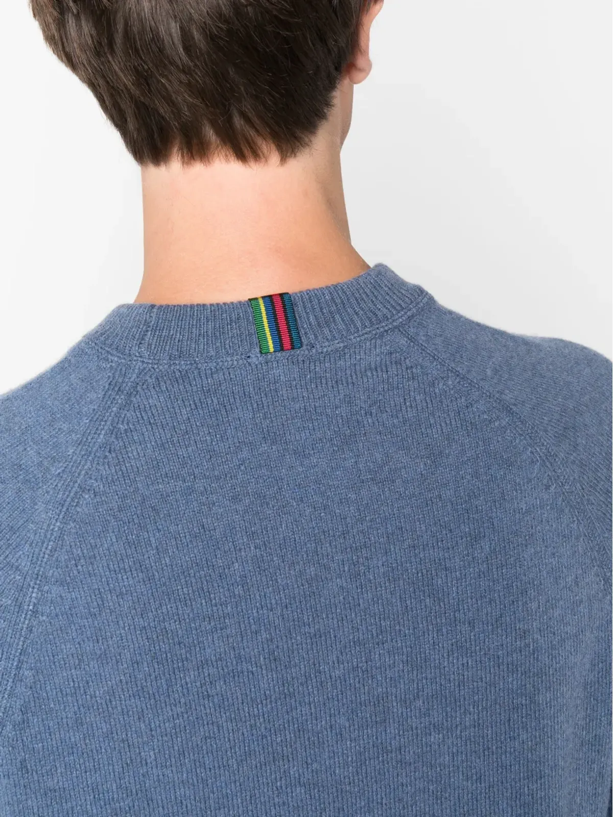 PS Paul Smith メランジ効果メリノウール クルーネックセーター - 画像5