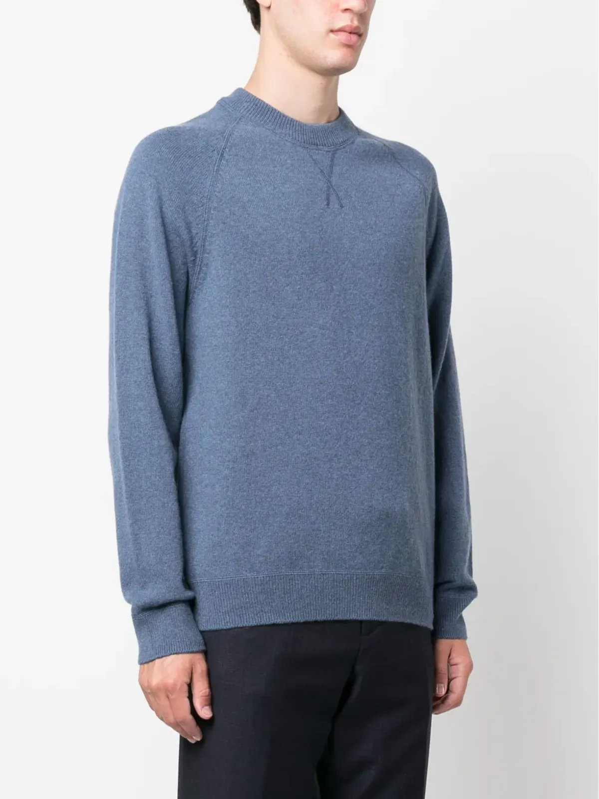PS Paul Smith メランジ効果メリノウール クルーネックセーター - 画像3