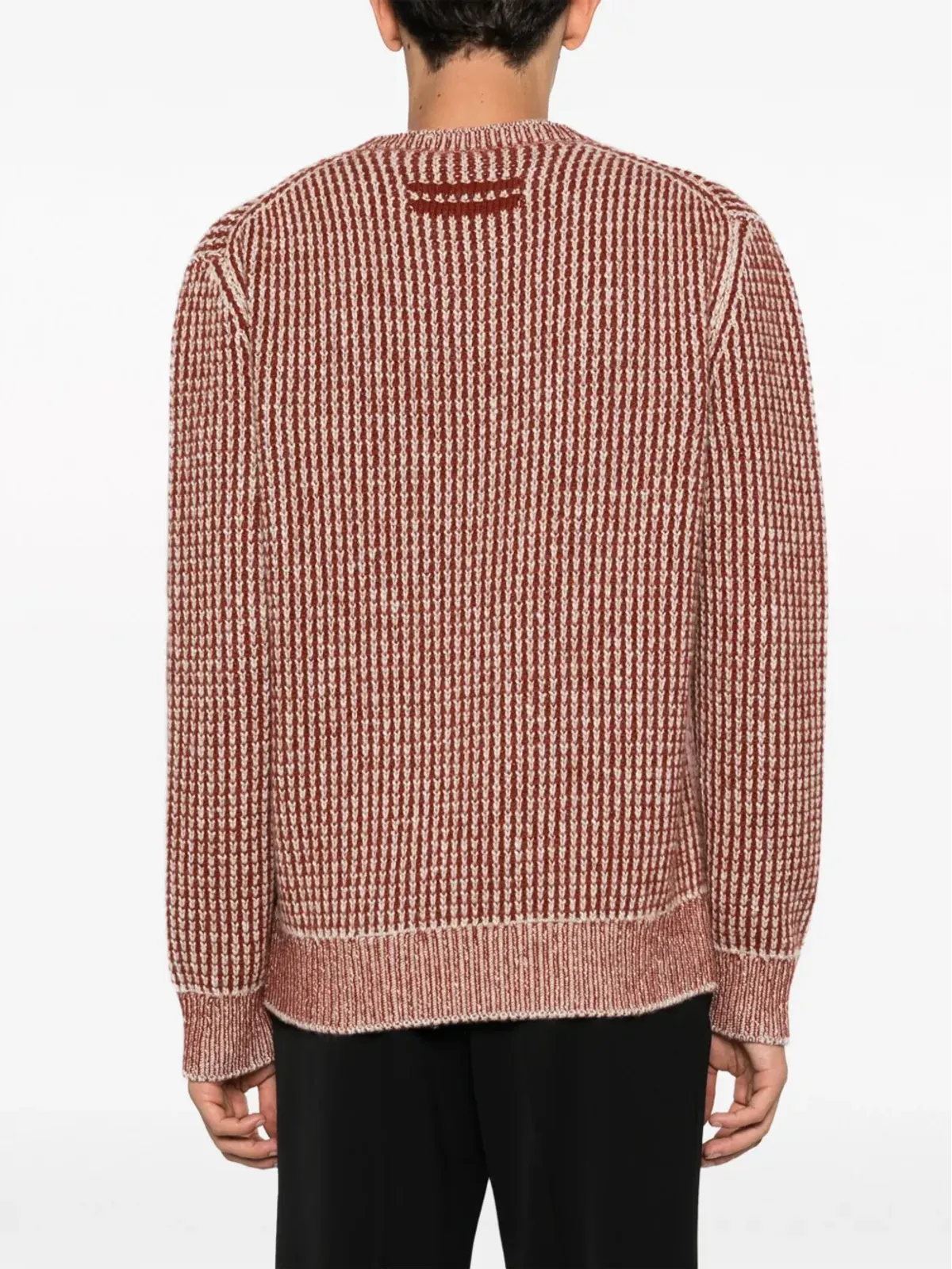 Zegna ジャカード編みカシミヤ ジャンパー - 画像4