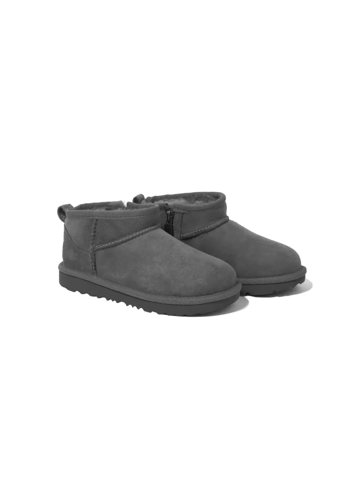 UGG Kids クラシック・ウルトラミニ シープスキン ブーツ - グレー - 画像2