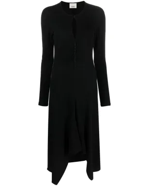 ISABEL MARANT ドリヤ ミディドレス ブラック - サムネイル1