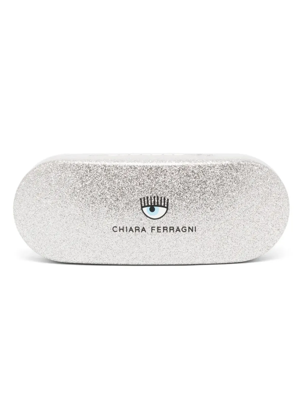 Chiara Ferragni グリッター スクエアフレーム サングラス - シルバー - 画像4