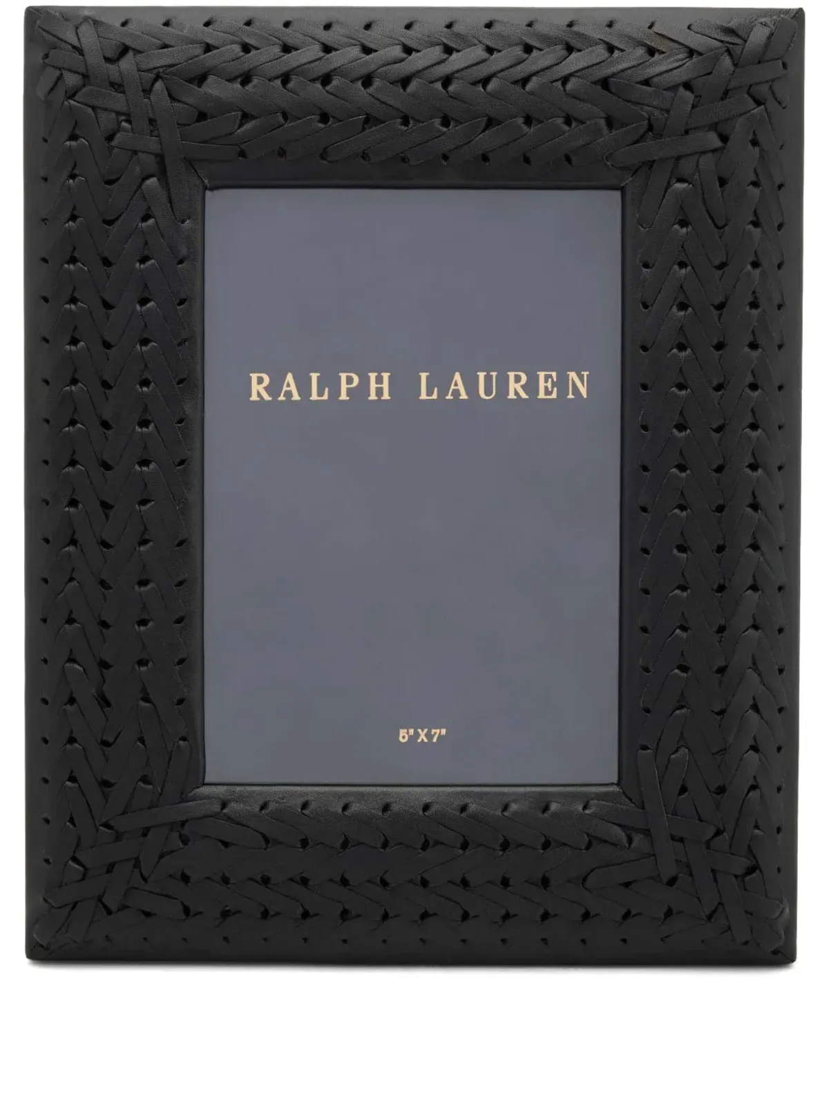 Ralph Lauren Home 編み込みレザー フォトフレーム - 画像1