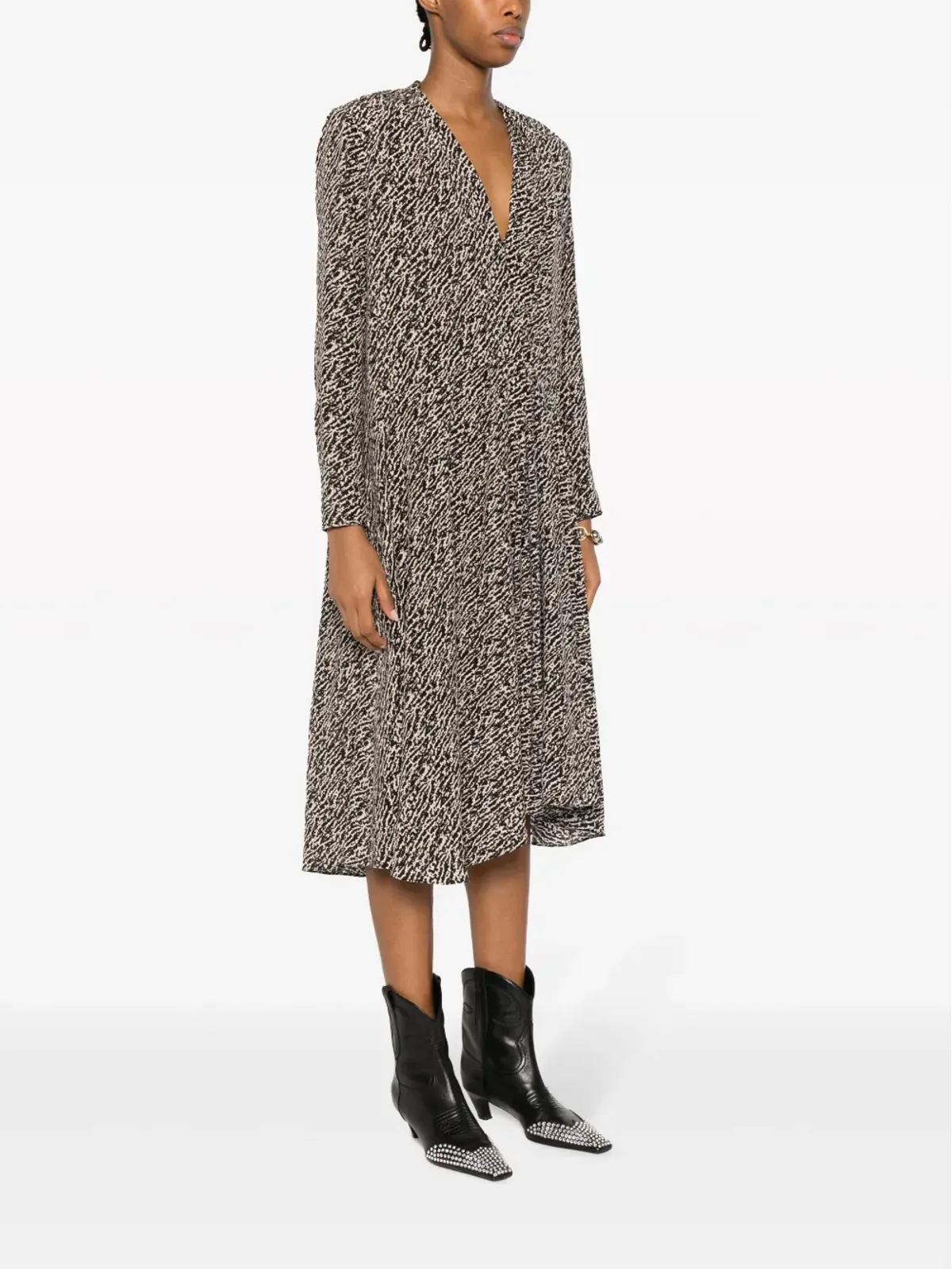 ISABEL MARANT パテル ミディドレス - 画像3