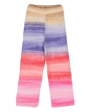 Missoni Kids グラデーション柄エラスティックウエストバンドパンツ - サムネイル1