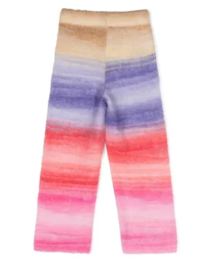 Missoni Kids グラデーション柄エラスティックウエストバンドパンツ - サムネイル2
