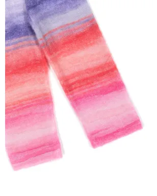 Missoni Kids グラデーション柄エラスティックウエストバンドパンツ - サムネイル3