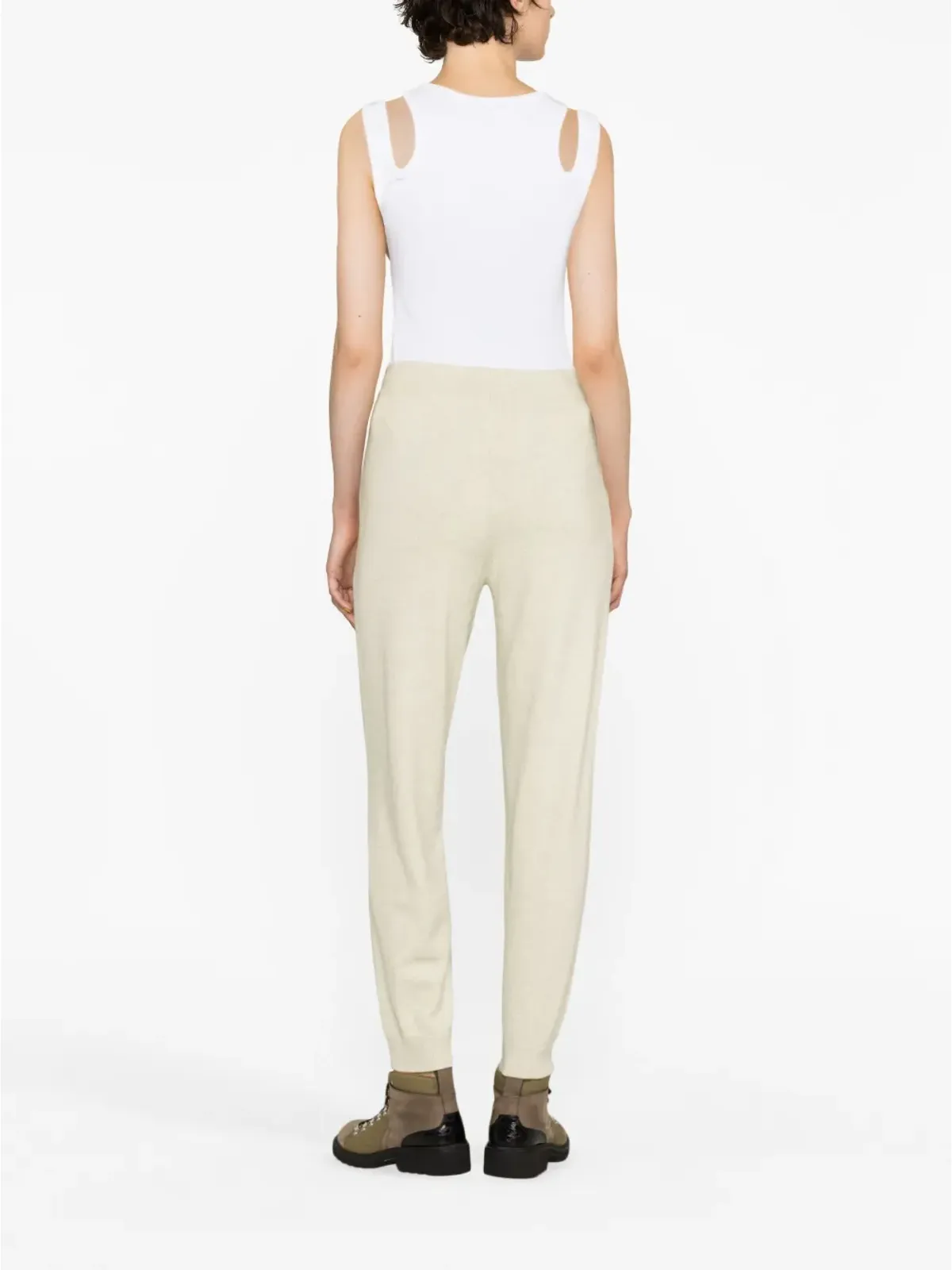 MARANT ÉTOILE キラ ドローストリング付きニットパンツ - 画像4