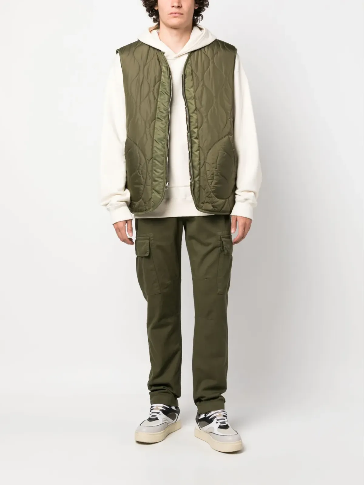 Alpha Industries ストレートレッグ コットン カーゴパンツ - 画像2