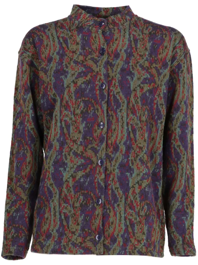Missoni Pre-Owned Missoni Pre-Owned 1990 アブストラクト柄カーディガンの商品画像