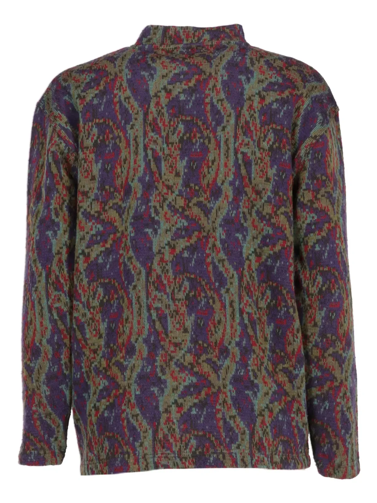 Missoni Pre-Owned 1990 アブストラクト柄カーディガン - 画像2