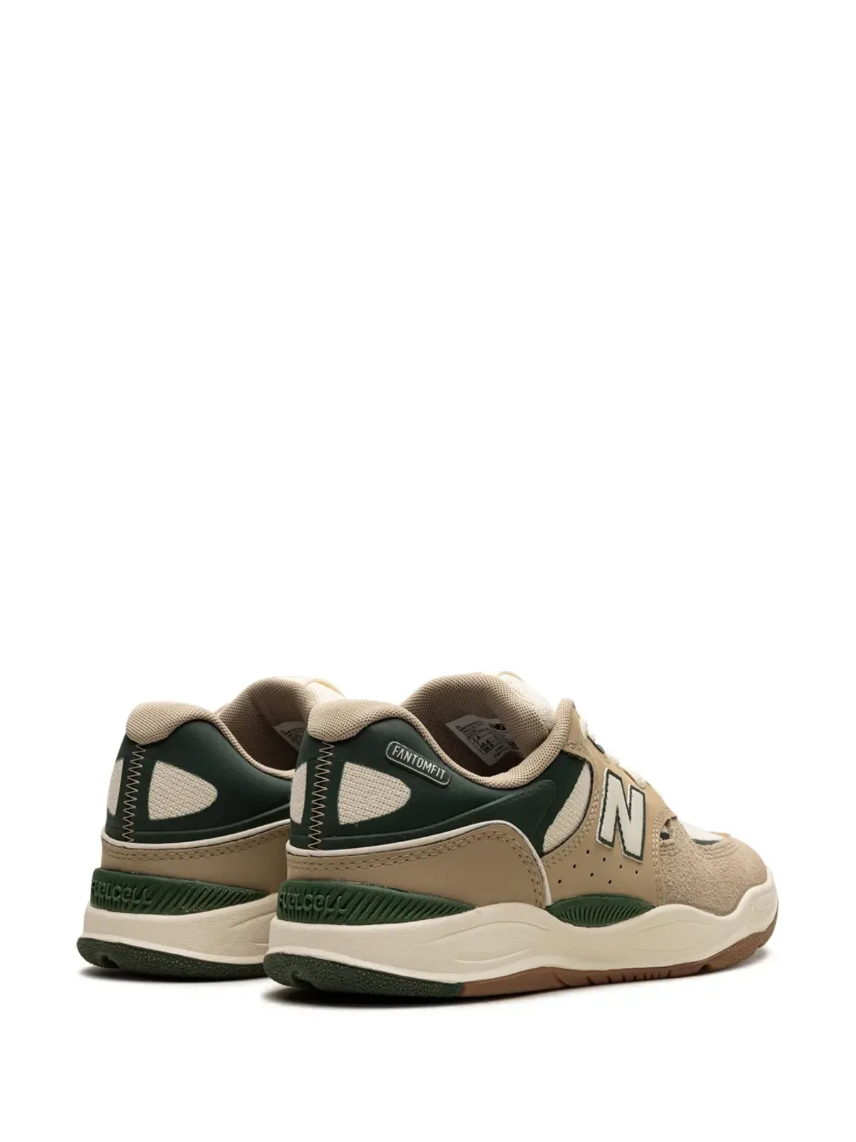New Balance Numeric 1010 ブラウン/グリーン スニーカー - 画像3
