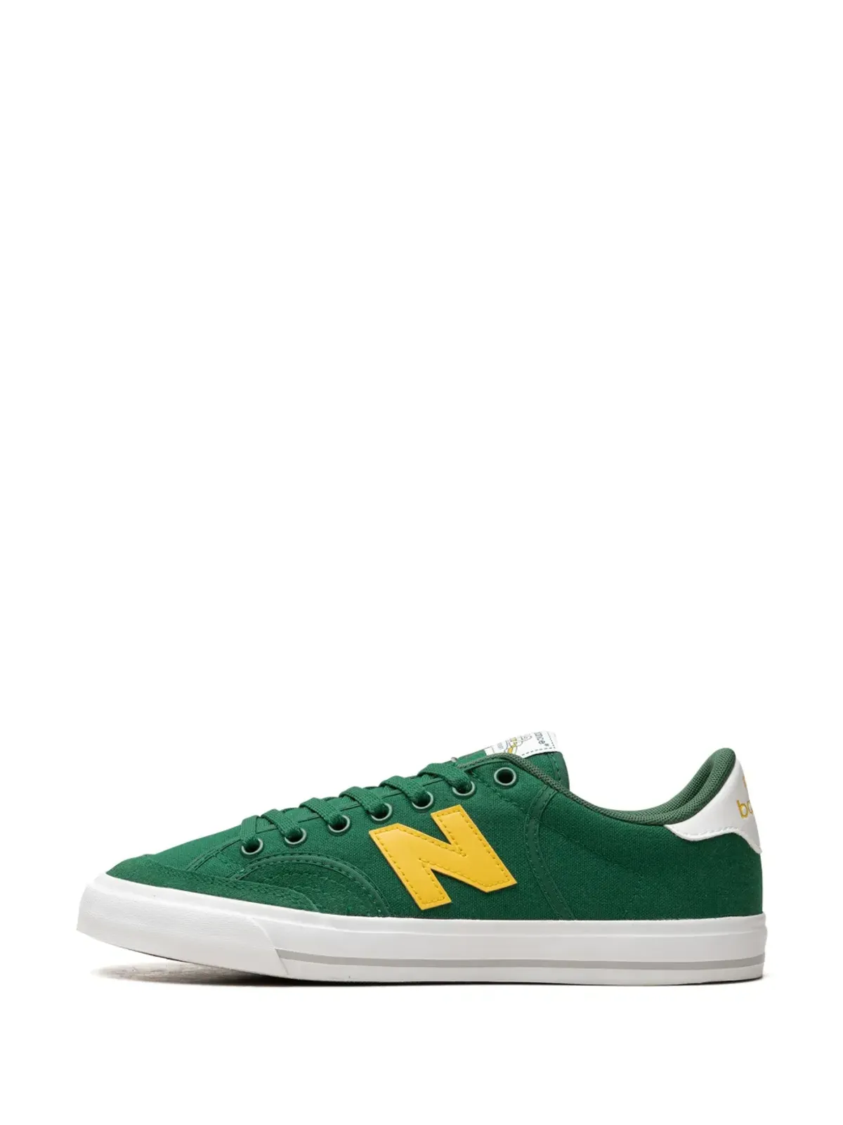 New Balance Numeric 212 Pro Court グリーン/イエロー スニーカー - 画像4