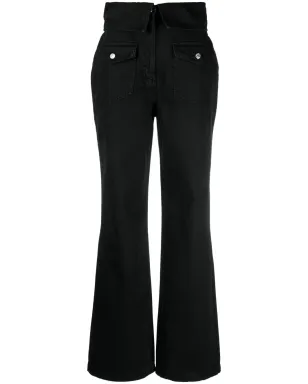 MOSCHINO JEANS 折り返しエッジのフレアジーンズ - サムネイル1