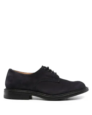 Tricker's ダニエロ ラウンドトゥ ダービーシューズ - ブルー - サムネイル1