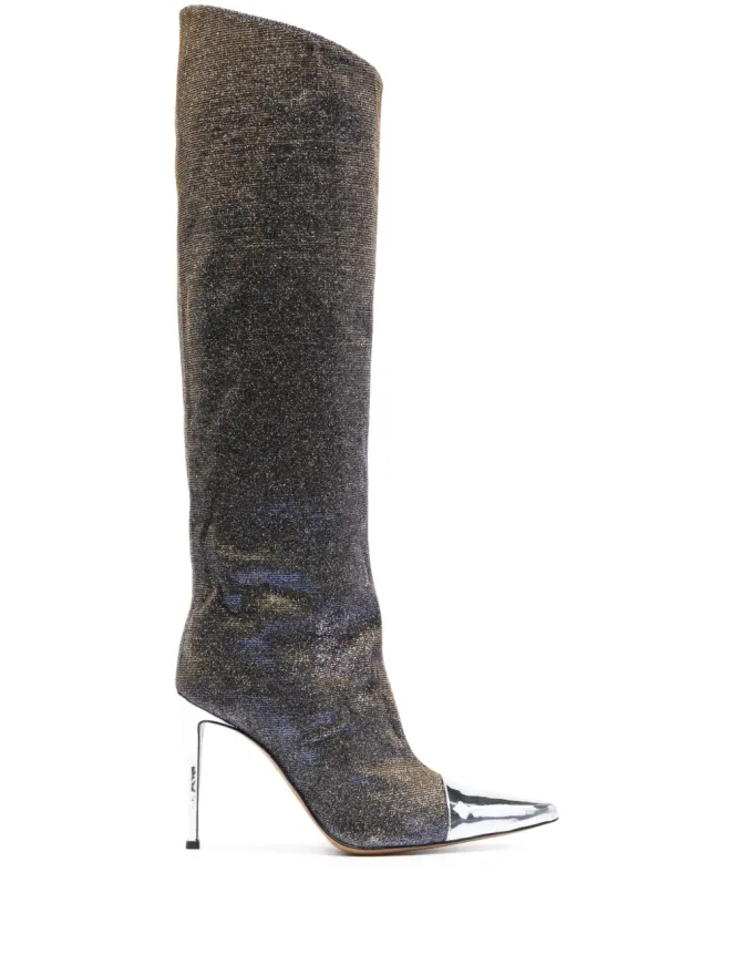 Alexandre Vauthier Alexandre Vauthier アレックス 100mm ポインテッドトゥ ブーツの商品画像