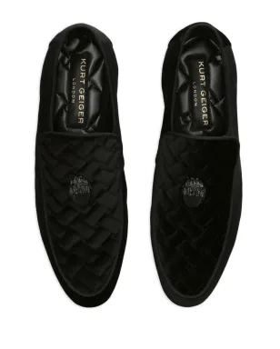 Kurt Geiger London イーグルヘッド ベルベット ローファー - サムネイル4