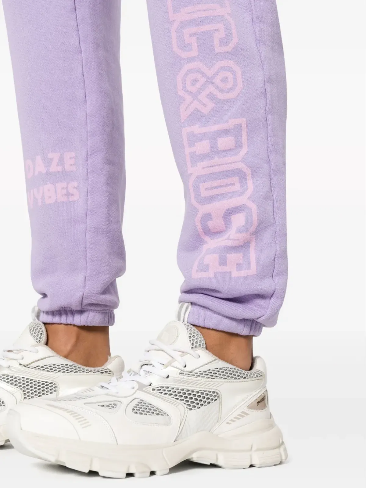 ELECTRIC & ROSE Siesta logo-print track pants - Purple - 画像5
