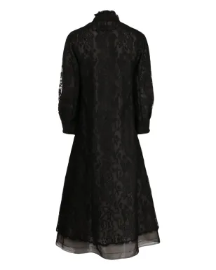 SHIATZY CHEN レースプリーツ入りシングルブレストコート - サムネイル2