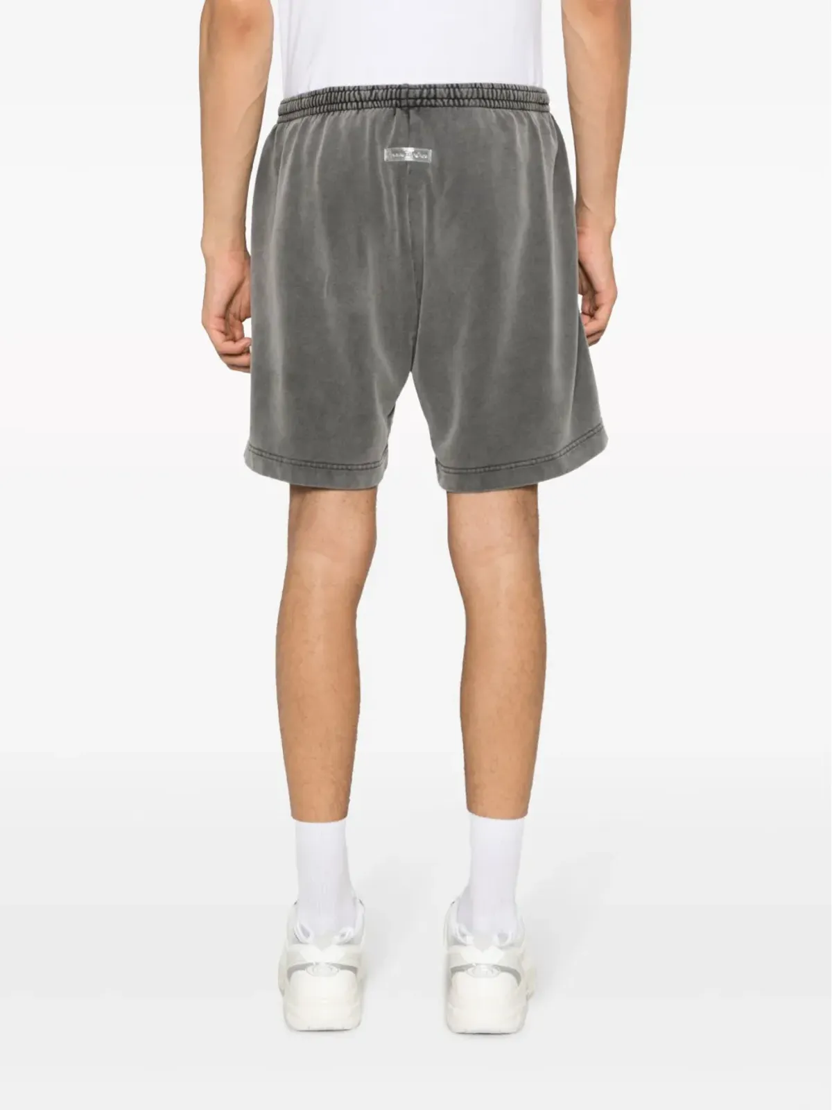 Acne Studios フェードエフェクト コットンショーツ - グレー - 画像5