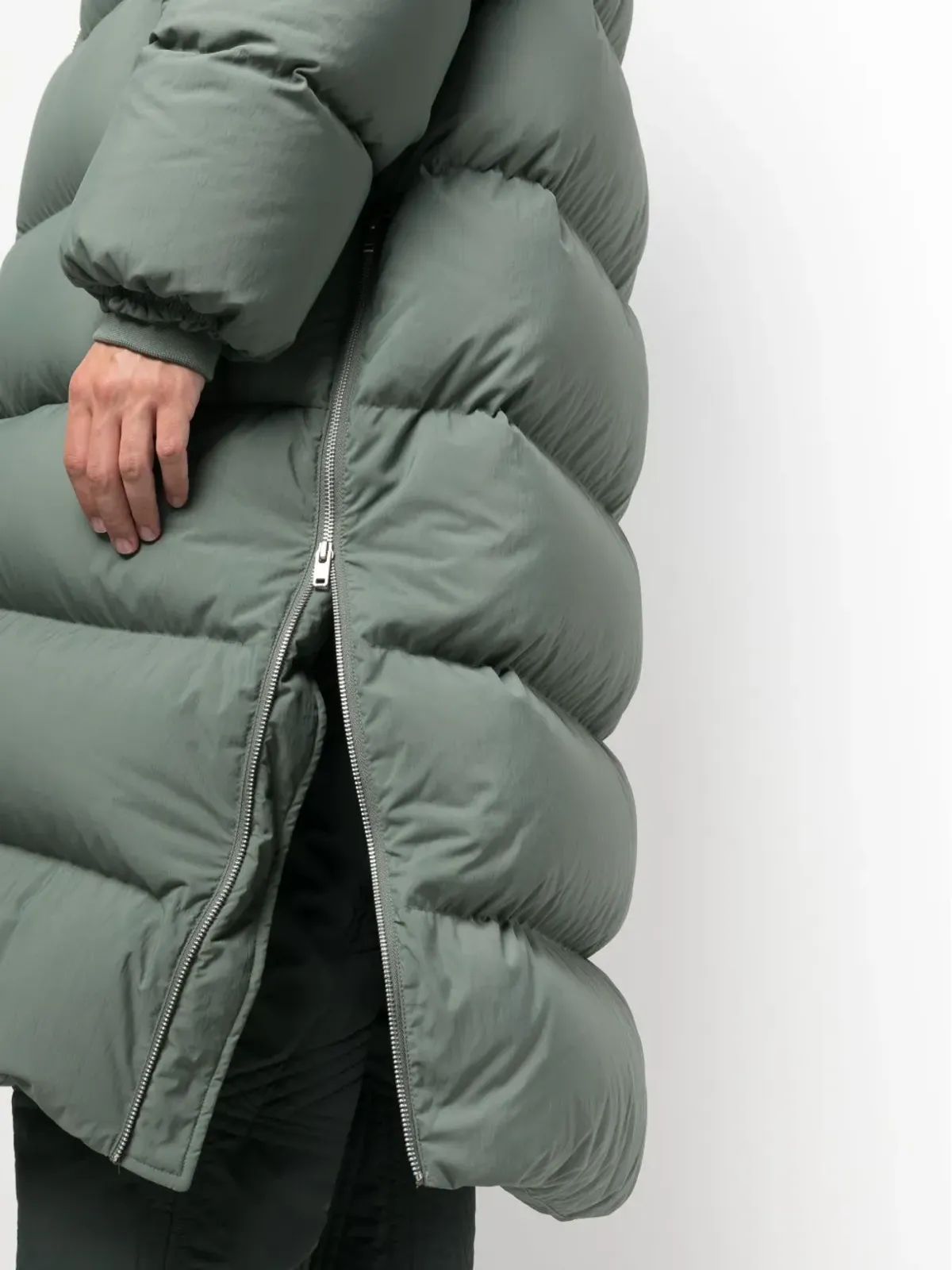 Y-3 キルテッドパーカコート - 画像5