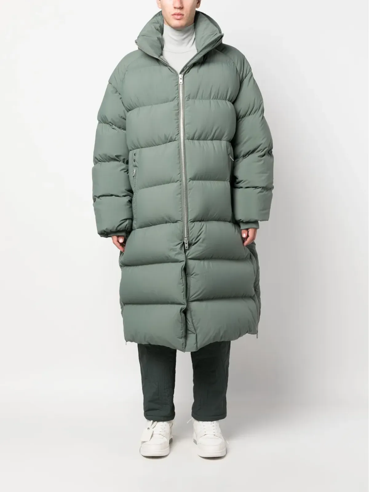 Y-3 キルテッドパーカコート - 画像2