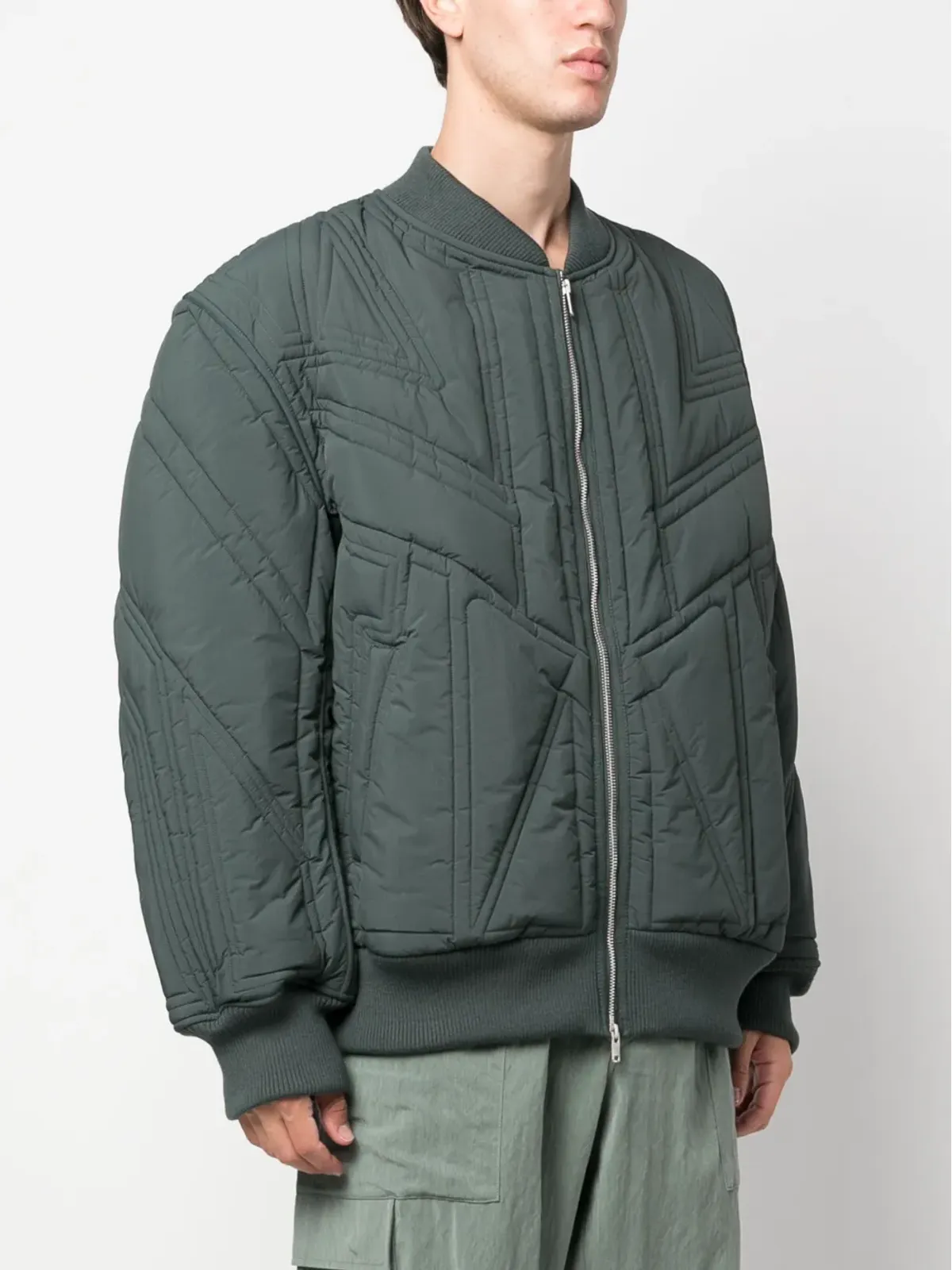 Y-3 キルテッドボンバー ジャケット - 画像3