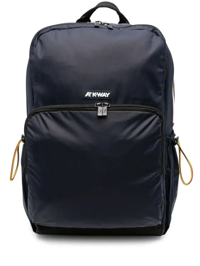 K-Way K-Way ロゴパッチ ドローストリングバックパックの商品画像