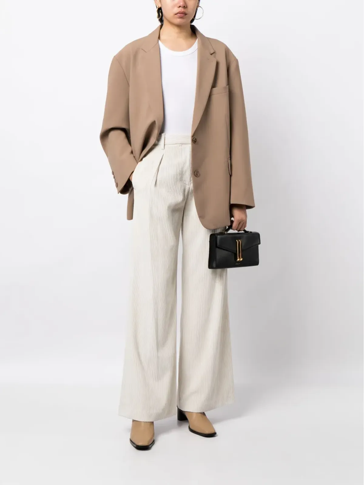 rag & bone ベネット ワイドレッグパンツ - 画像2