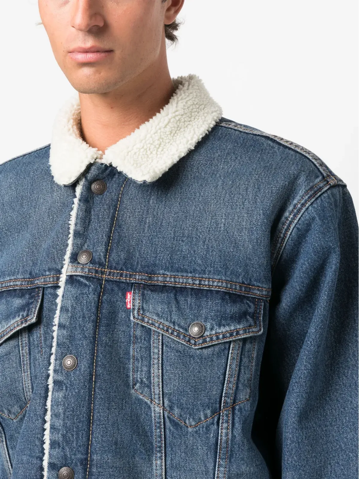 Levi's デニムジャケット ブルー - 画像5
