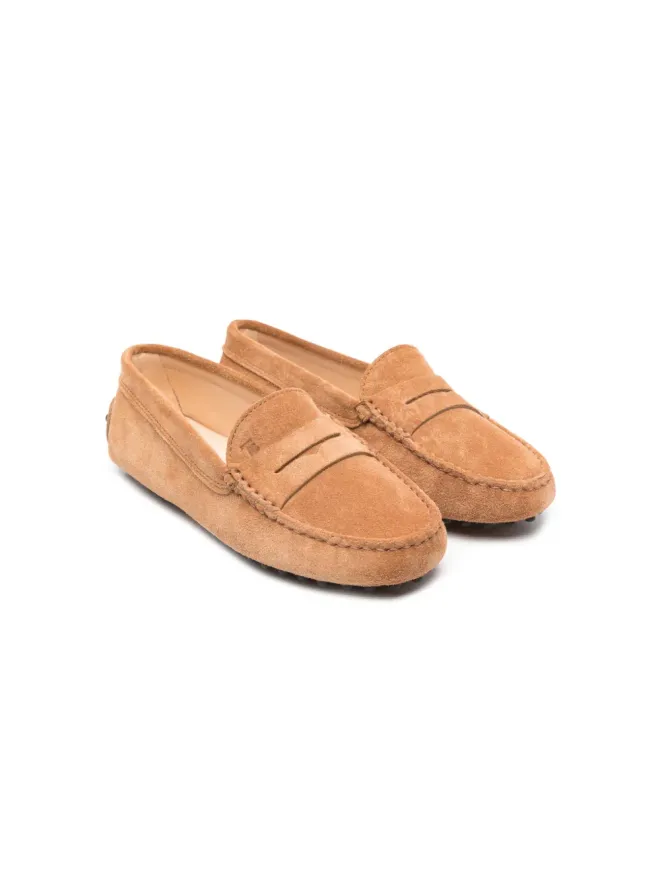 Tod's Kids Tod's Kids ロゴエンボス ペニーローファーの商品画像