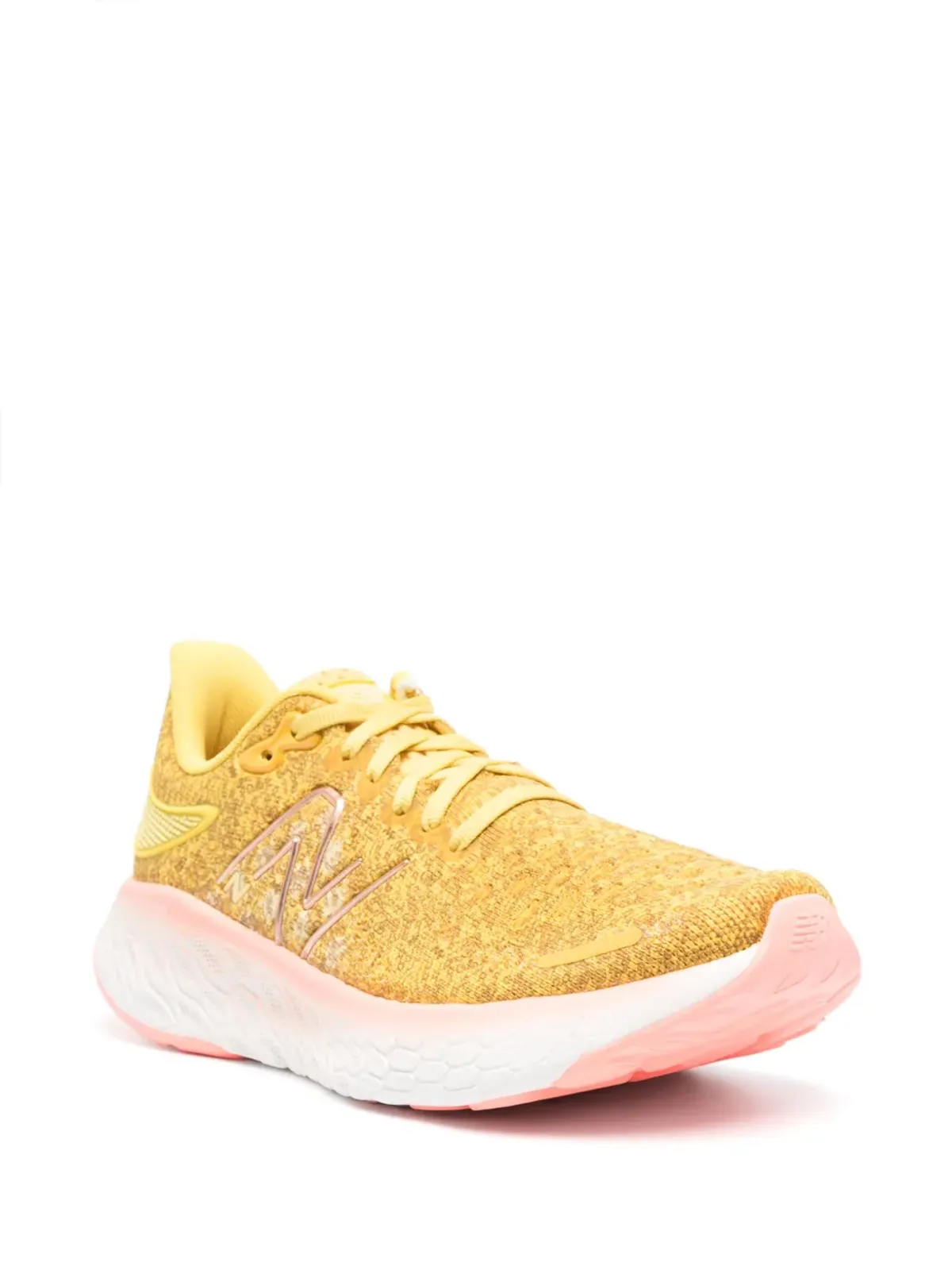 New Balance Fresh Foam レースアップスニーカー イエロー - 画像2