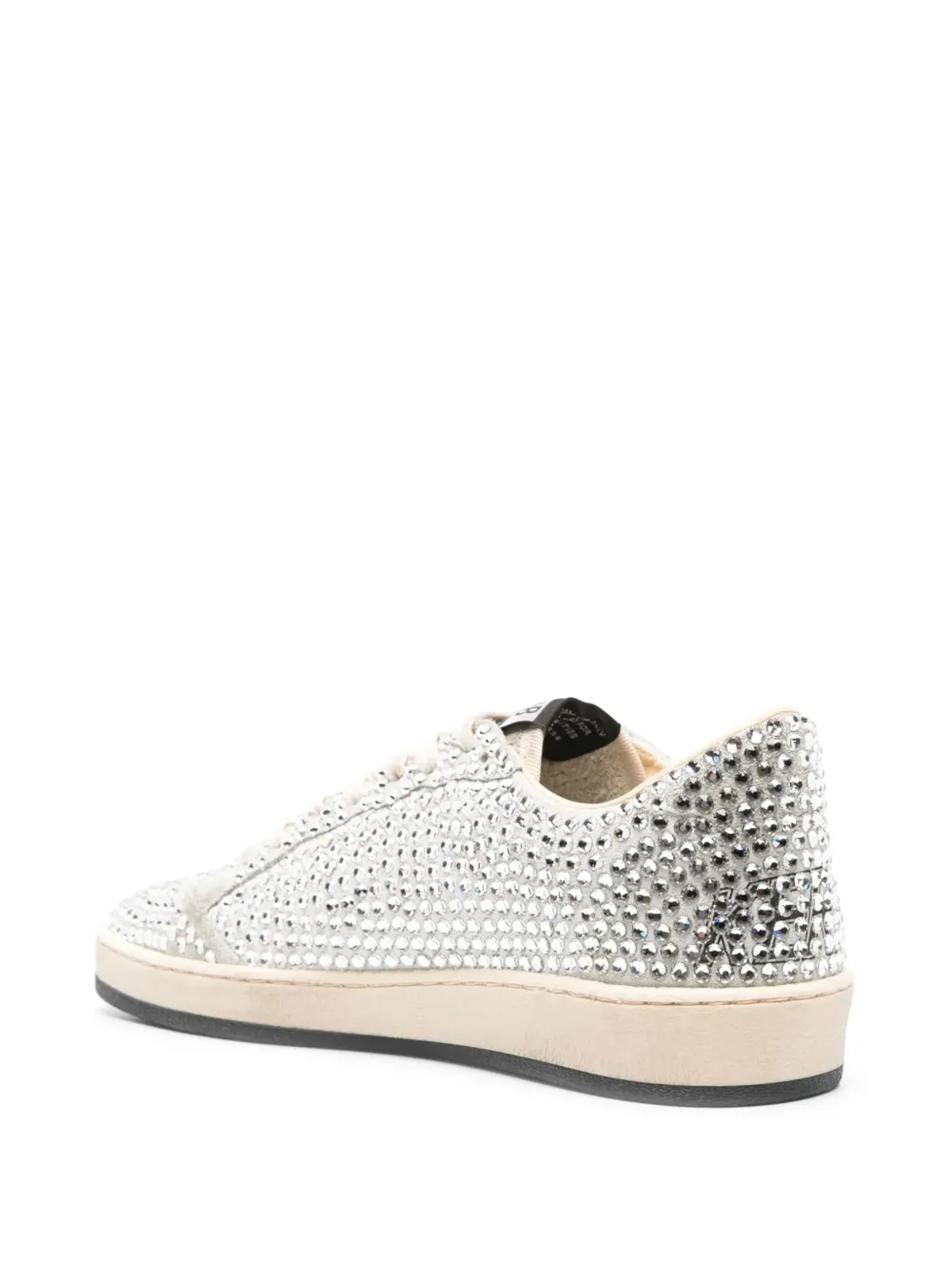 Golden Goose Ball Star ラインストーン付きスエードスニーカー - 画像3