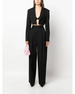Alexander Wang クロップドウールブレザー - サムネイル2