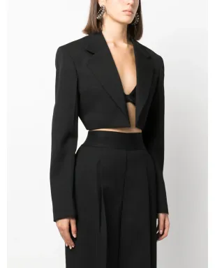 Alexander Wang クロップドウールブレザー - サムネイル3