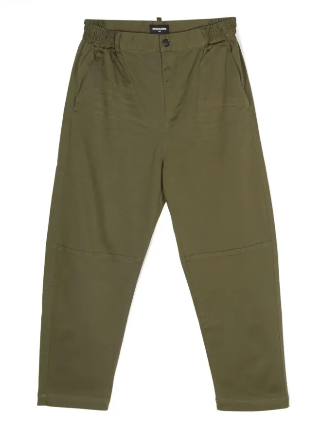 DSQUARED2 KIDS DSQUARED2 KIDS ゴム入りウエストバンドのテーパードパンツの商品画像
