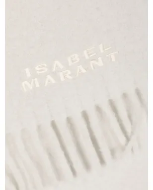ISABEL MARANT Firny ロゴ刺繍スカーフ - サムネイル2
