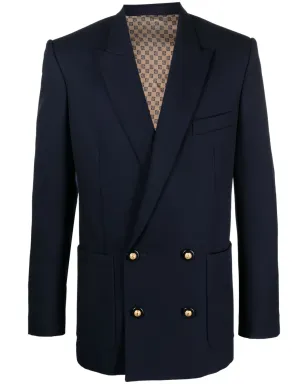 Balmain ダブルブレスト ヴァージンウール ブレザー - サムネイル1