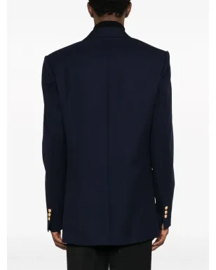 Balmain ダブルブレスト ヴァージンウール ブレザー - サムネイル4