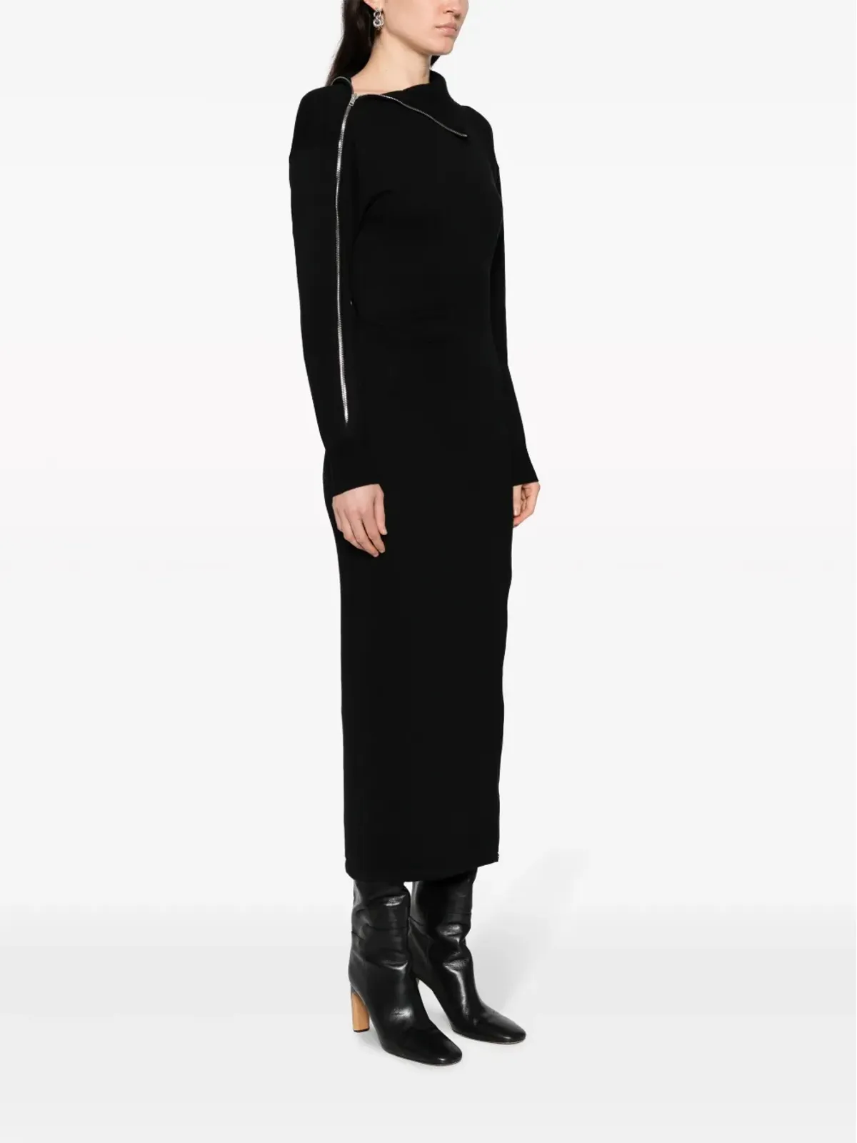 ISABEL MARANT Gemmyミディドレス - ブラック - 画像3