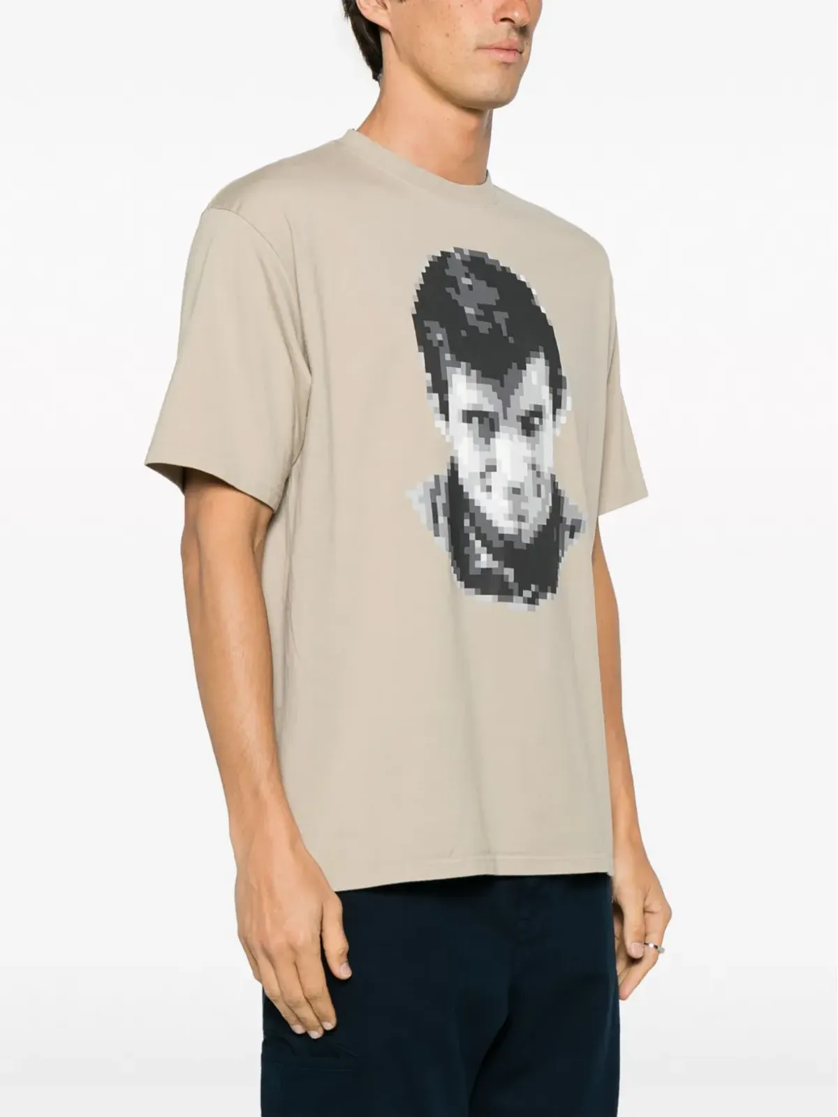 Undercover ピクセル柄コットンTシャツ - 画像3