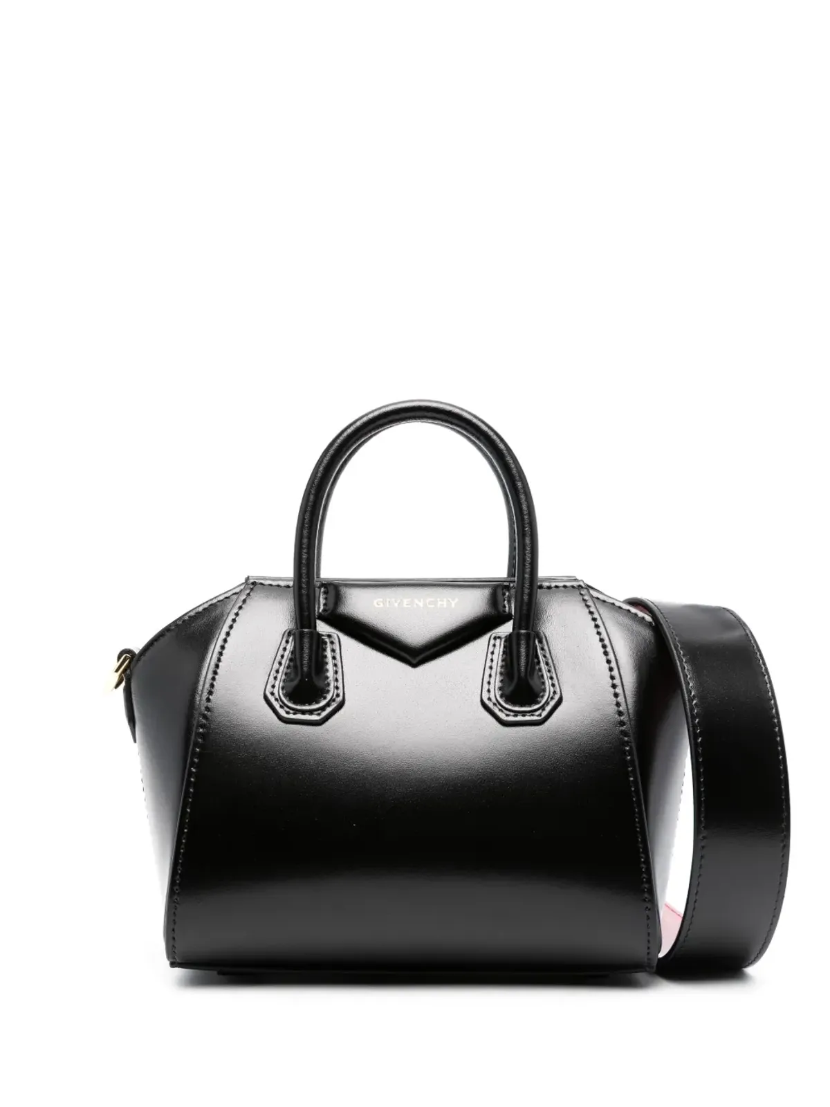 Givenchy アンティゴナ ミニ レザー トートバッグ - 画像1